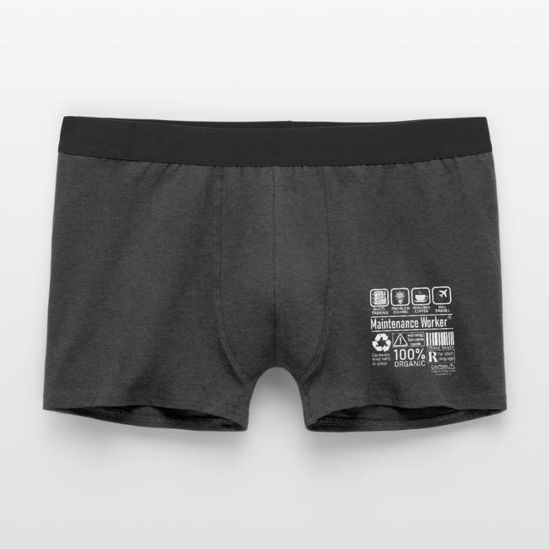 Maintenance Worker multi tasking problem solving Men's Boxer Shorts