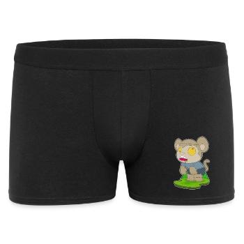 Monkey Halloween Zombie - Men's Boxer Shorts - black - Front