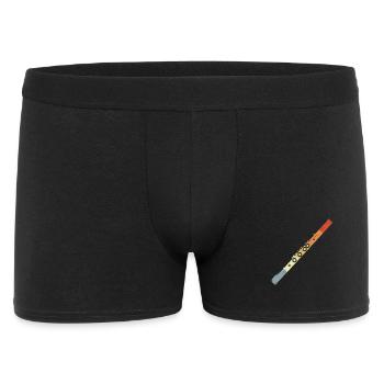 Flute Drawing Vintage Look - Men's Boxer Shorts - black - Front
