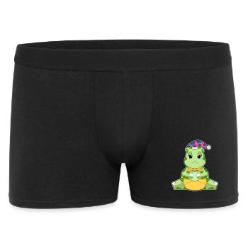 Tasse de café tortue - Boxer Homme - noir - Devant