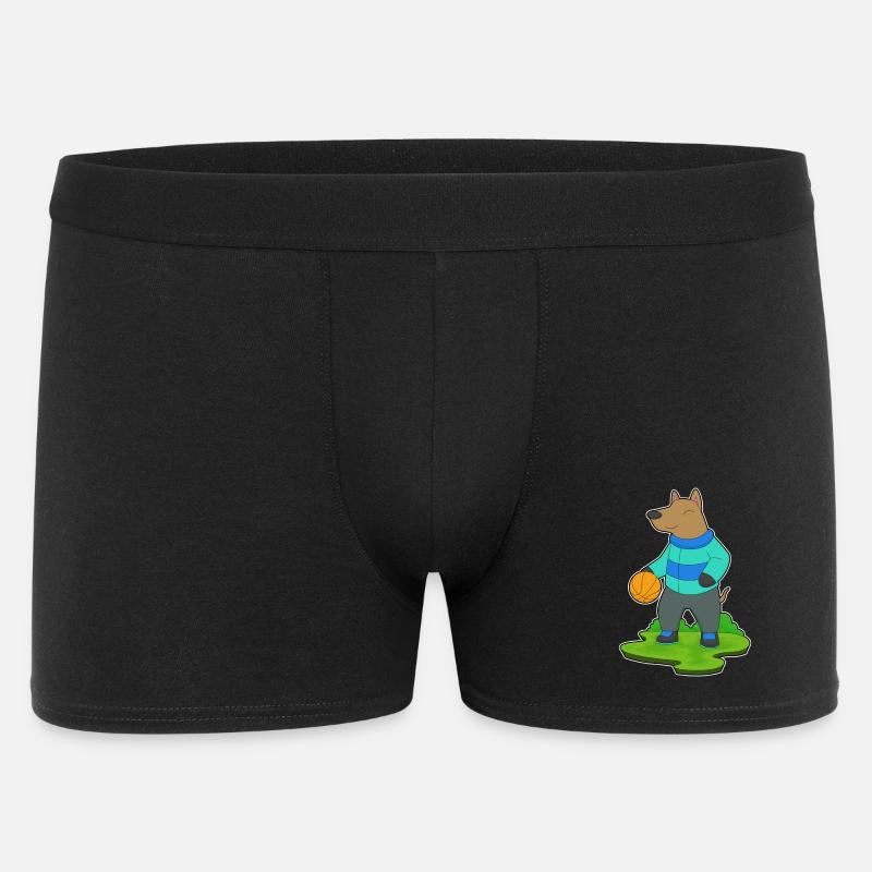 Chien Basketteur Basketteur - Boxer Homme - noir