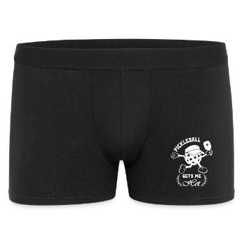 Pickleball gets me hot - Men's Boxer Shorts - black - Front