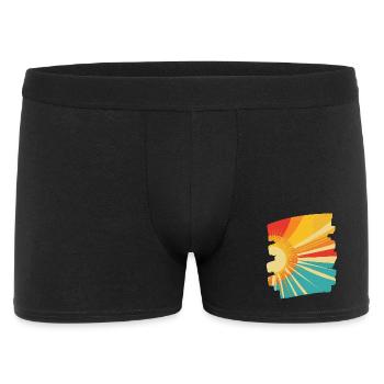 Soleil d’été - Boxer Homme - noir - Devant