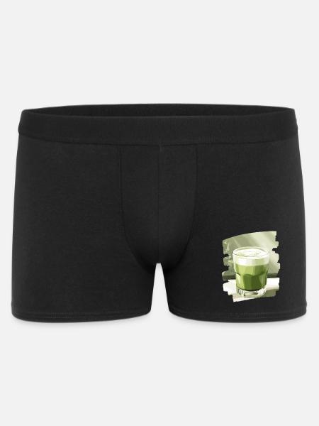 Matcha Latte Lover Thé vert - Boxer Homme - noir