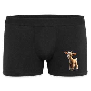 Chèvre Chèvre domestique Capricorne Chèvre Chèvre Chèvre mignonne - Boxer Homme - noir - Devant