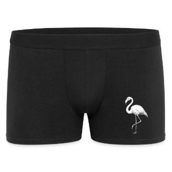 Flamant - Boxer Homme - noir - Devant