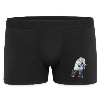Elefant Inline skating Inline skates - Men's Boxer Shorts - black - Front