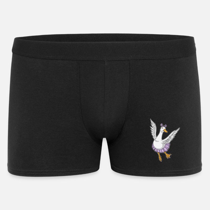 Duck Ballerina Ballet Dance - Men's Boxer Shorts - black