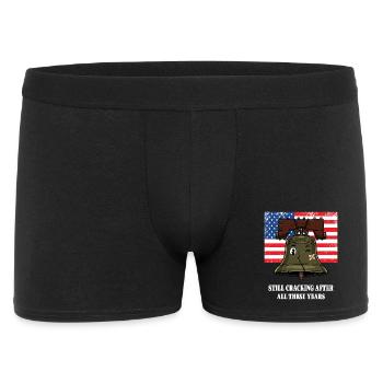 Cloche de la Liberté - Boxer Homme - noir - Devant
