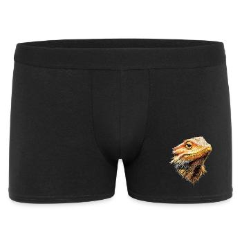 Dragon barbu lézard Dragon barbu Dragons barbus mignons - Boxer Homme - noir - Devant