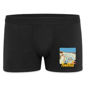 Pamukkale - Männer Boxer Shorts - Schwarz - Vorne