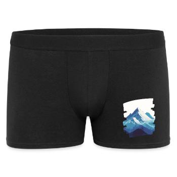 Mountains Climbing Climbers Hiking - Men's Boxer Shorts - black - Front