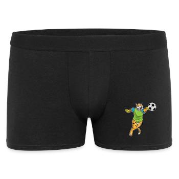Tiger Goalkeeper Football - Men's Boxer Shorts - black - Front
