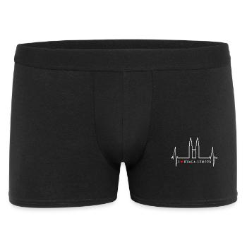 Kuala Lumpur Skyline Heartbeat Malaisie Amour KLCC - Boxer Homme - noir - Devant