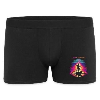 Danse traditionnelle agricole Aura - Boxer Homme - noir - Devant