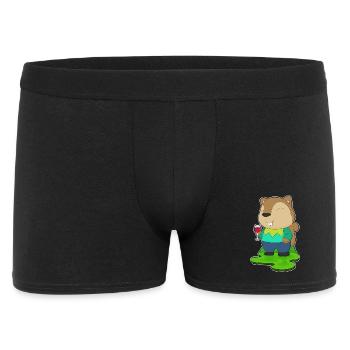 Squirrel Red Wine - Men's Boxer Shorts - black - Front