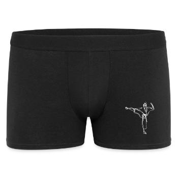 Karateka Sketch - Men's Boxer Shorts - black - Front