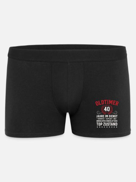 Anniversaire de l’entreprise 40 ans Anniversaire - Boxer Homme - noir