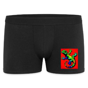Gecko - Men's Boxer Shorts - black - Front