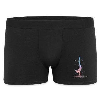 Gymnastique Gymnastastik Acrobaties – Silhouette - Boxer Homme - noir - Devant