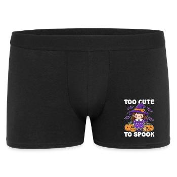 TROP MIGNON POUR ÊTRE EFFRAYÉ - WITCH HALLOWEEN - Boxer Homme - noir - Devant