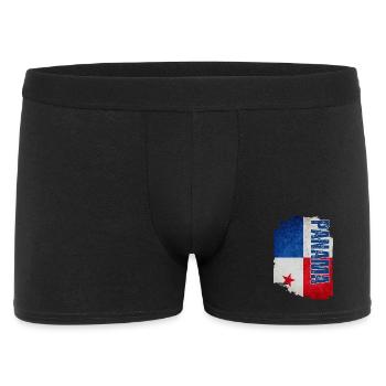 Panamanian flag, I love Panama - Men's Boxer Shorts - black - Front