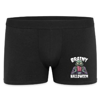 BRAINY HALLOWEEN - ZOMBIE HALLOWEEN - Men's Boxer Shorts - black - Front