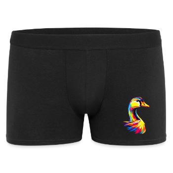 Oie mignon oie poussins Oie poussin canard petites oies - Boxer Homme - noir - Devant