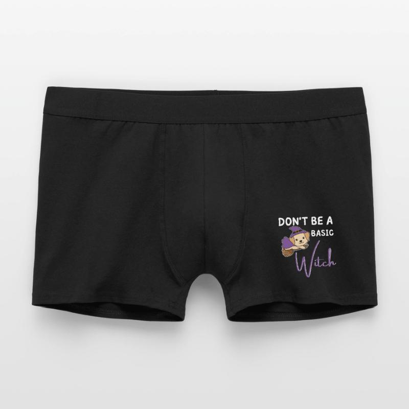 Labrador Halloween Witches don't be a basic witch Men's Boxer Shorts