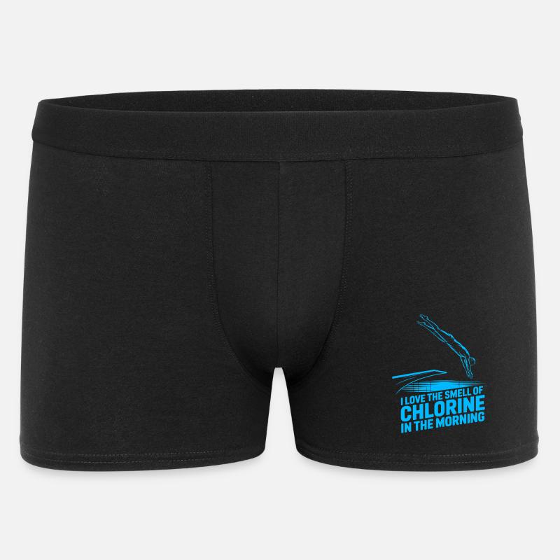 Kunstspringen Turmspringer Sprungbrett - Männer Boxer Shorts - Schwarz