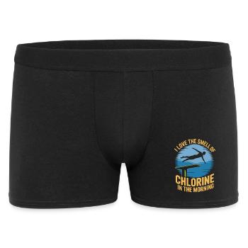 Diving diving board - Men's Boxer Shorts - black - Front