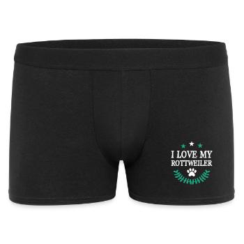 Rottweiler - Boxer Homme - noir - Devant