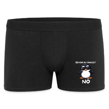 Pingouin aux lunettes de soleil Basse-Autriche - Boxer Homme - noir - Devant