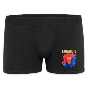 Lanzarote Island Coat of Arms Design - Men's Boxer Shorts - black - Front
