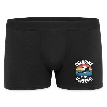 Diving diving board - Men's Boxer Shorts - black - Front