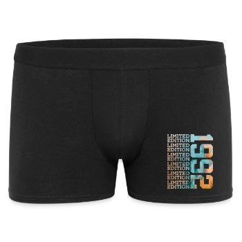 LIMITED EDITION 1992 34 YEARS 34TH BIRTHDAY - Men's Boxer Shorts - black - Front