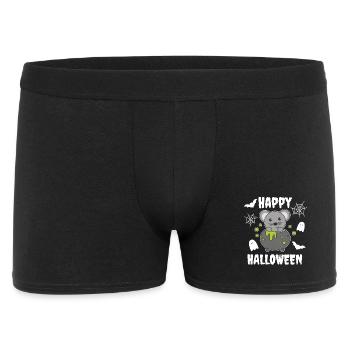 Mouse Happy Halloween Witch's Cauldron Bat - Men's Boxer Shorts - black - Front