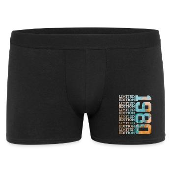 ÉDITION LIMITÉE 1980 45 ANS 45E ANNIVERSAIRE - Boxer Homme - noir - Devant
