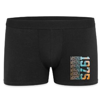 LIMITED EDITION 1975 51 YEARS 51ST BIRTHDAY - Men's Boxer Shorts - black - Front