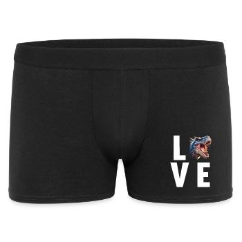 Dino Dinosaure Dinosaure - Boxer Homme - noir - Devant
