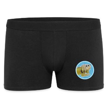 Iguane lézard Iguanes Cadeaux - Boxer Homme - noir - Devant