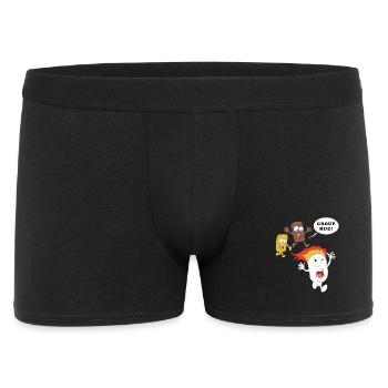 Chemise S’mores drôle – Marshmallow Chocolate Group - Boxer Homme - noir - Devant