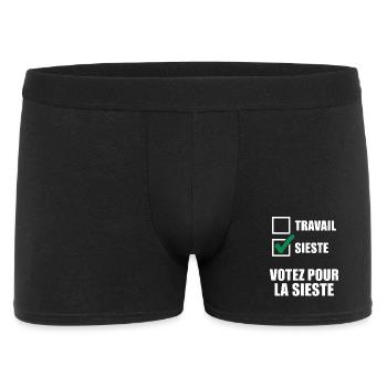 Vote for the Humor Office Nap - Men's Boxer Shorts - black - Front