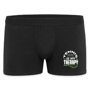 Tennis Is My Therapy For Tennis Players - Men's Boxer Shorts - black - Front