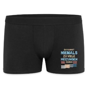 Heating Engineer Heating Construction Plumber Plumber - Men's Boxer Shorts - black - Front