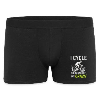 Weil die Erde nicht flach ist, ist sie voll von ep - Männer Boxer Shorts - Schwarz - Vorne