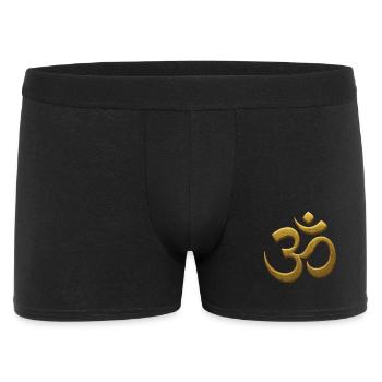 Om Mindfulness Affirmation Spiritual Awareness - Men's Boxer Shorts - black - Front