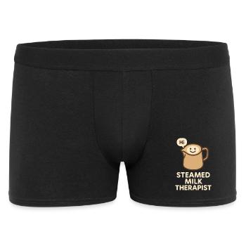 Barista Espresso Crew Coffee Slinger Latte - Men's Boxer Shorts - black - Front