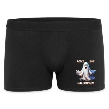 GHOST PEACE LOVE HALLOWEEN - Men's Boxer Shorts - black - Front