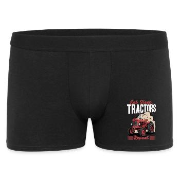 Tracteur Enfants Ferme Mode de vie - Boxer Homme - noir - Devant